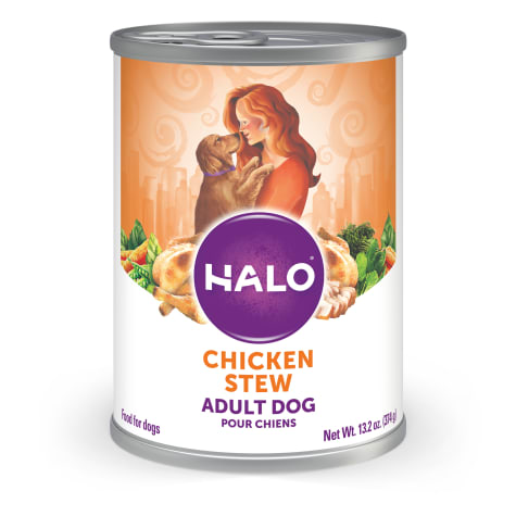 Halo Chicken Recipe in Broth Adult Wet Dog Food