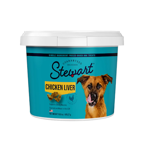 Stewart Chicken Liver Freeze Dried Dog Treats
