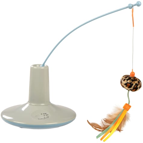 SmartyKat Instincts Wild Wand Electronic Motion Teaser Wand Cat Toy