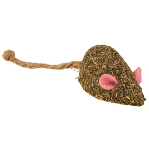 SmartyKat Instincts Mouser Mayhem HappyNip Silvervine & Catnip Compressed Catnip Cat Toy