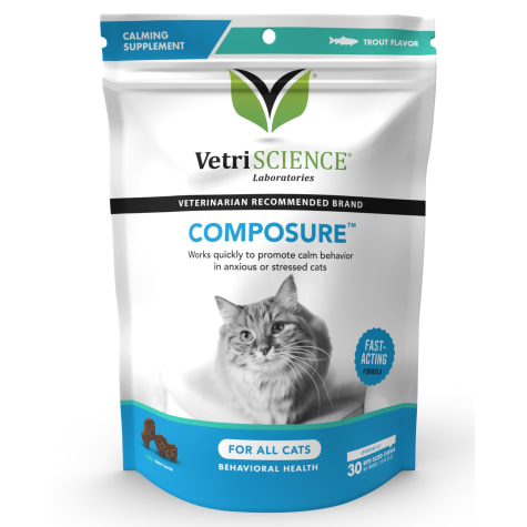 VetriScience Composure Cat Calming Chews Trout