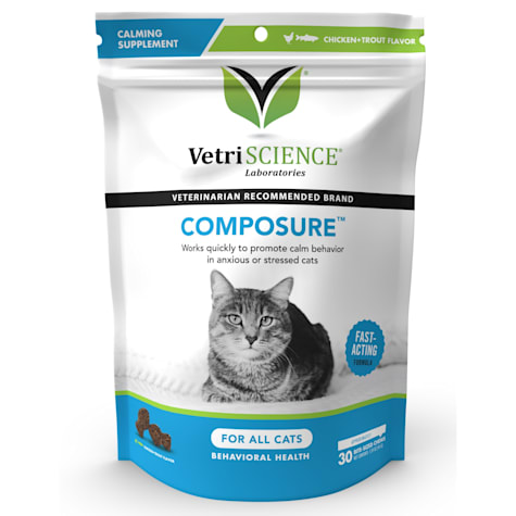 VetriScience Composure Cat Calming Chews Trout & Chicken