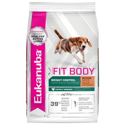 Eukanuba Fit Body Weight Control Medium Breed Dry Dog Food