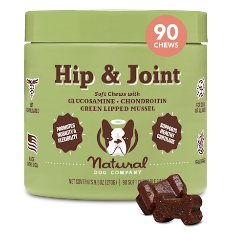 Natural Dog Company Hip and Joint Chews for Dogs