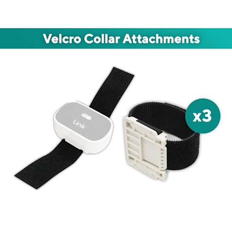Link My Pet Velcro Collar Clips for Dog Link GPS Tracker