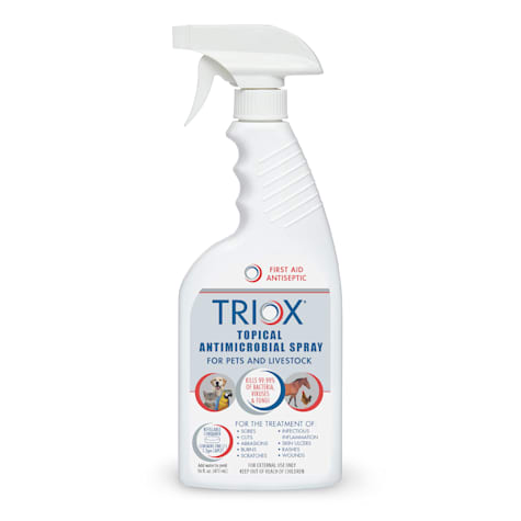 Triox PetFX Topical Antimicrobial Spray & Livestock for Pets