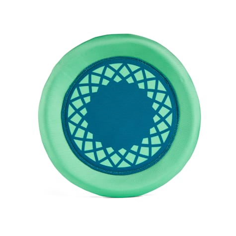 Leaps & Bounds Green Splash & Dash Canvas Floating Flyer Water Dog Toy, Medium