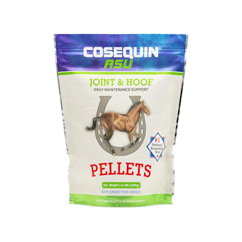 NUTRAMAX COSEQUIN ASU Joint & Hoof Pellets Joint Health Supplement for Horses