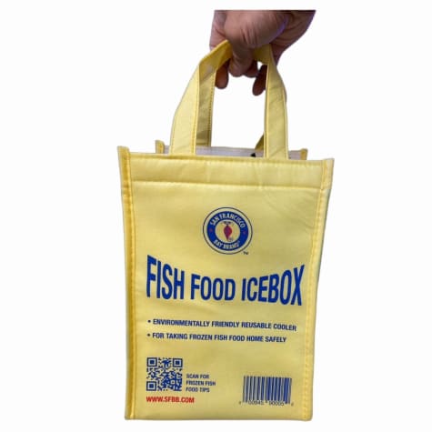 San Francisco Bay Brand Frozen Fish Food Ice Bag
