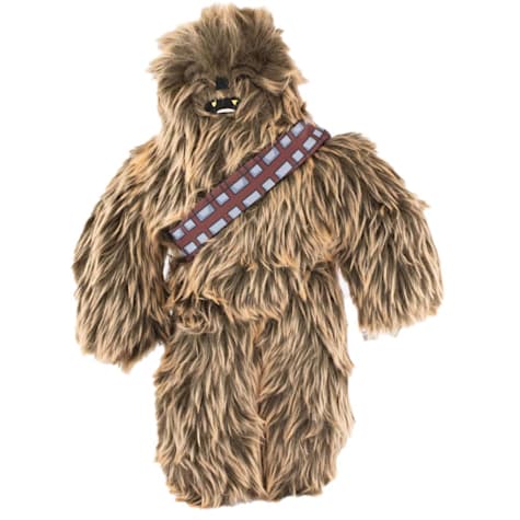 Buckle-Down Star Wars Furry Chewbacca Standing Pose Plush Squeaker Dog Toy