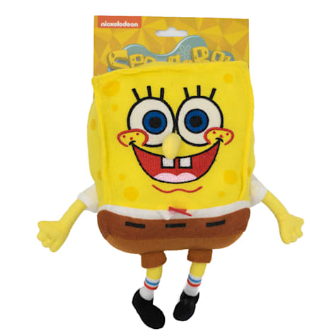 Buckle-Down Nickelodeon SpongeBob SquarePants Full Body with Arms and Legs Plush Squeaker Dog Toy