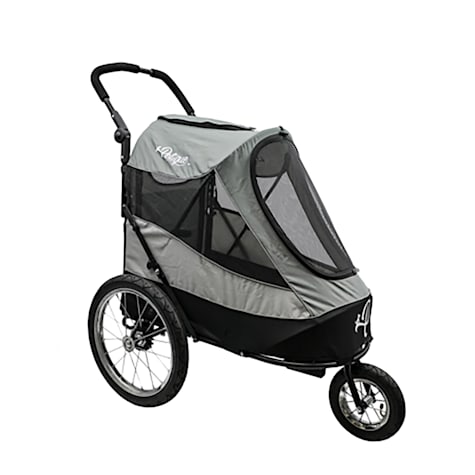 Petique Space Gray Trailblazer Pet Jogger