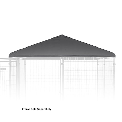 Lucky Dog Steel Grey Executive Canopy Dog Kennel Cover