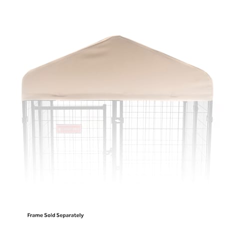 Lucky Dog Khaki Studio & Studio Jr Canopy Dog Kennel Cover