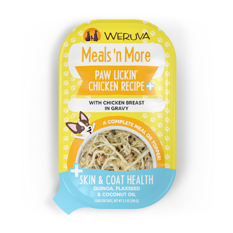 Weruva Meals 'n More Paw Lickin' Chicken with Chicken Breast in Gravy Wet Dog Food