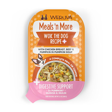 Weruva Meals 'n More Wok The Dog with Chicken Breast, Beef & Pumpkin in Soup Wet Dog Food