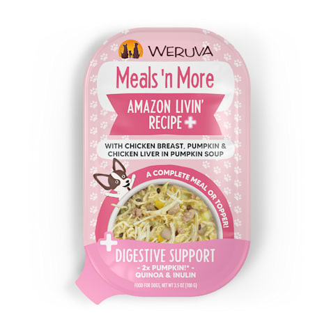 Weruva Meals 'n More Amazon Livin' with Chicken Breast & Chicken Liver in Pumpkin Soup Wet Dog Food