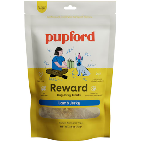 Pupford Single Ingredient Lamb Jerky Dog Treat