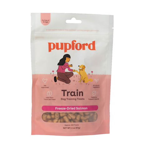 Pupford Simple Ingredient, Low Calorie Salmon Freeze Dried Dog Training Treat