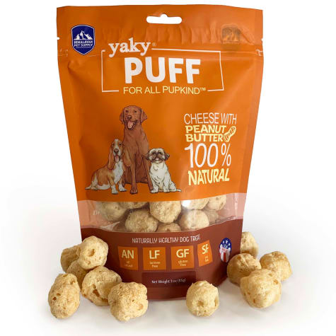Himalayan Dog Chew Yaky Puff Peanut Butter Dog Treats
