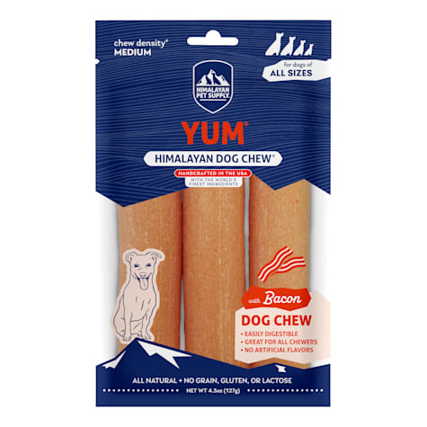 Himalayan Dog Chew YUM Bacon Dog Treats