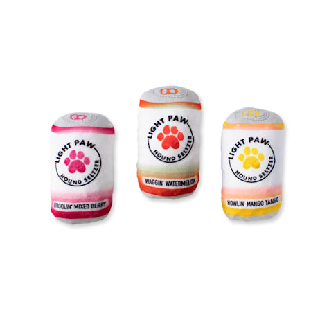 PetShop by Fringe Studio Light Paw Cans Dog Toy Set