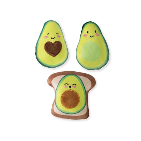 PetShop by Fringe Studio Avocado Dog Toy Set