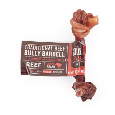 Good Lovin' Traditional Beef Bully Barbell Dog Chew