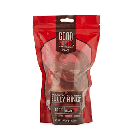 Good Lovin' Traditional Beef Bully Ring Dog Chews