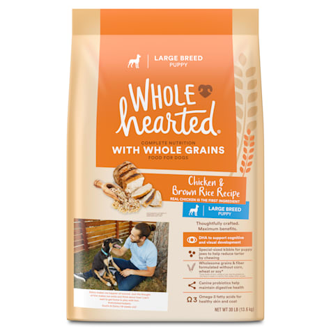 WholeHearted Whole Grains Large Breed Puppy Chicken Dry Dog Food