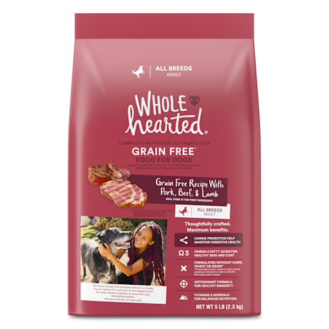 WholeHearted Grain Free Pork, Beef & Lamb Recipe Dry Dog Food