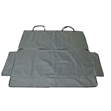 Pet Life Navy Open Road Mess-Free Back Seat Safety Car Seat Cover Protector for Dog, Cats, and Children