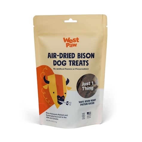 West Paw Bison Heart Dog Treats