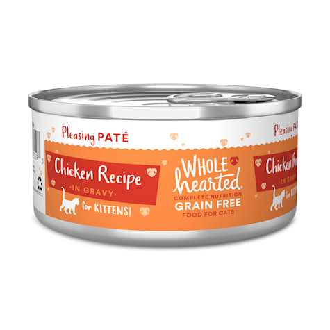 WholeHearted Grain Free Chicken Recipe Wet Food Pate for Kittens
