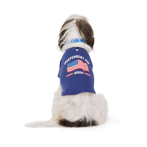 YOULY Navy Flag Tee for Dogs