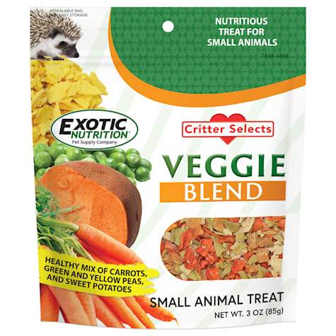 Exotic Nutrition Critter Selects Veggie Blend Small Pet Treat