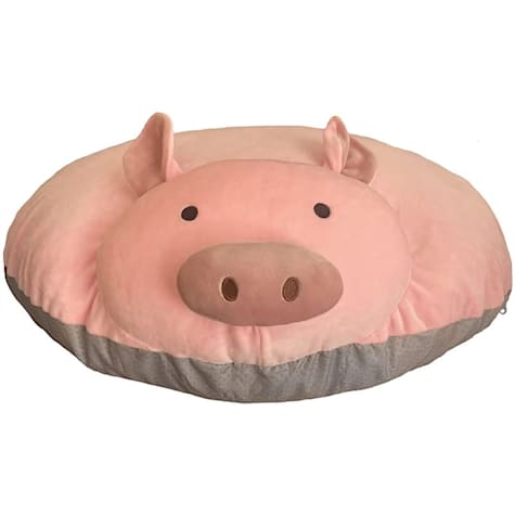 Piggy Poo and Crew Large Overstuffed Pig Shaped Pillow Toy