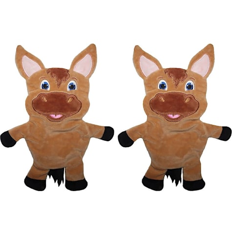 Piggy Poo and Crew Horse Paper Crinkle Squeaker Toy