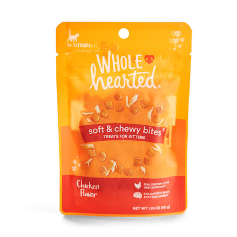 WholeHearted Soft & Chewy Chicken Treat for Kittens