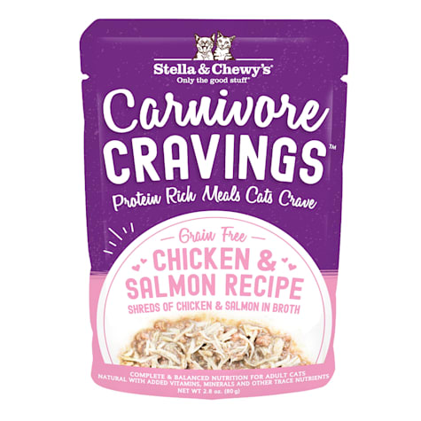 Stella & Chewy's Carnivore Cravings Protein Rich Meal or Topper Chicken & Salmon Recipe Wet Cat Food