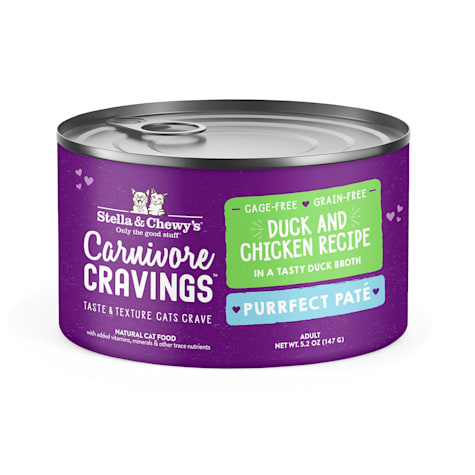 Stella & Chewy's Carnivore Cravings Purrfect Pate Duck & Chicken Recipe Wet Cat Food