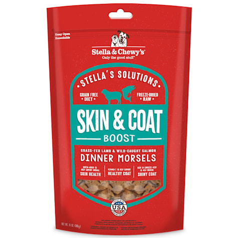 Stella & Chewy's Skin & Coat Boost Grass-Fed Lamb & Wild-Caught Salmon Dinner Morsels Dry Dog Food