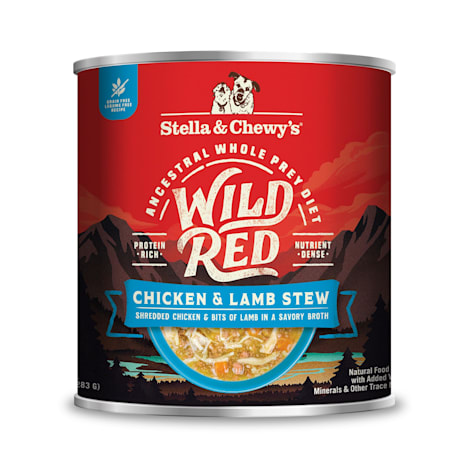 Stella & Chewy's Wild Red High Protein Chicken & Lamb Stew Recipe Wet Dog Food