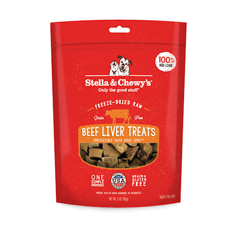 Stella & Chewy's Freeze-Dried Raw Single Ingredient Beef Liver Dog Treats