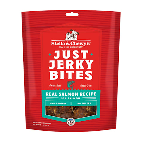 Stella & Chewy's Just Jerky Bites Real Salmon Recipe Dog Treats
