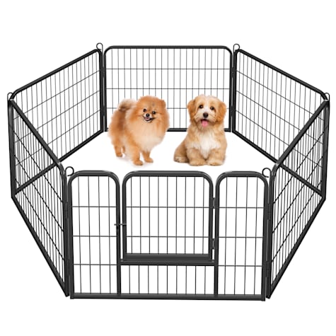 Topeakmart 6-Panel Heavy Duty Dog Playpen