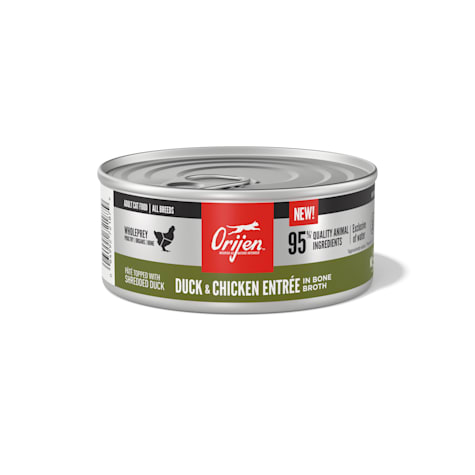 ORIJEN Duck + Chicken Entree in Bone Broth Wet Cat Food