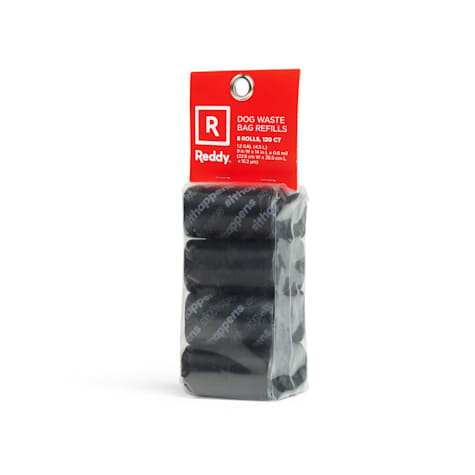 Reddy Black Logo Waste Bags for Dog