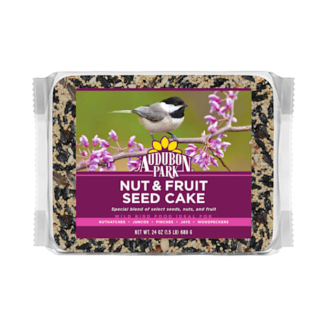 AUDUBON PARK Nut & Fruit Seed Cake Wild Bird Food