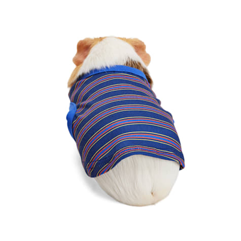 YOULY Navy Stripe Small Animal Dog Tee